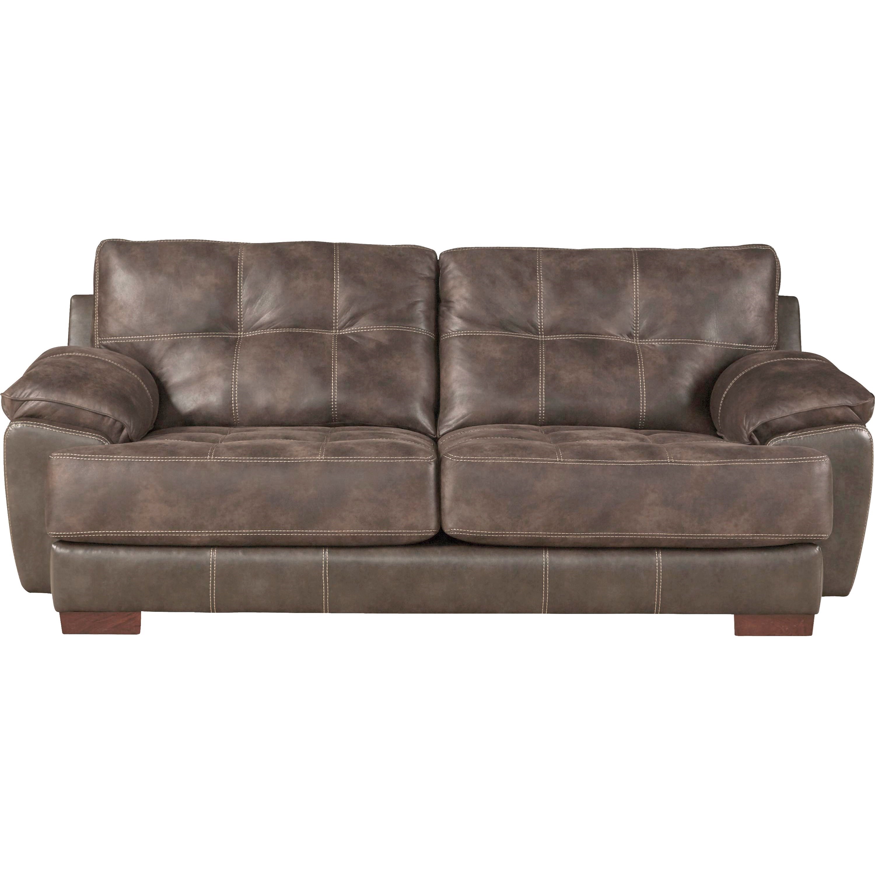 Jackson Furniture Drummond Two Seat Sofa with Exposed Wood Feet Value